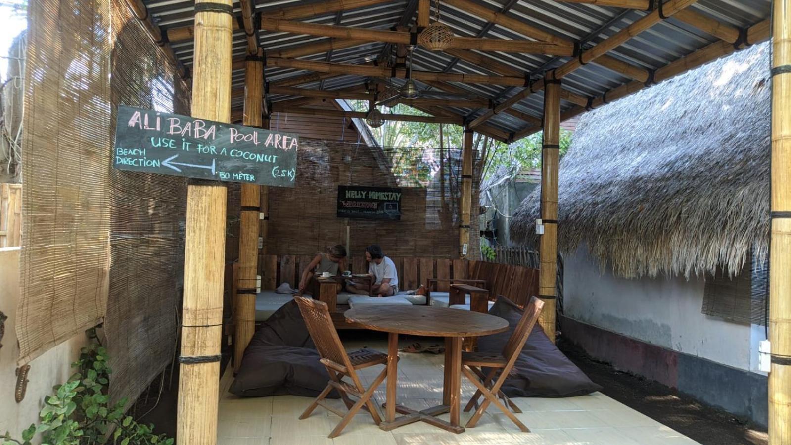 Nelly Homestay Gili Air Exterior foto